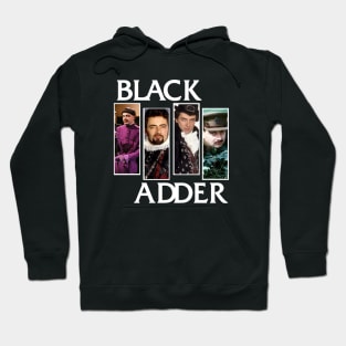 Black Fladder Hoodie